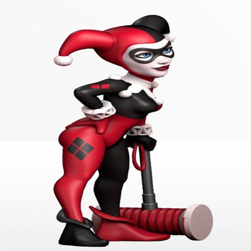 DC Comics Minix Figur Harley Quinn with hammer New Suit 12 cm