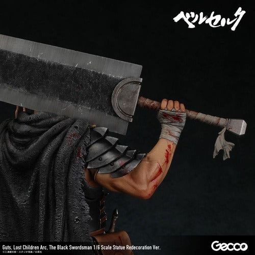 Berserk statuette 1/6 Guts Lost Children Arc The Black Swordsman Redecoration Ver. 38 cm
