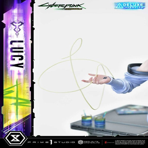 Cyberpunk: Edgerunners Real Elite Masterline Series Statue 1/4 Lucy Deluxe Bonus Version 50 cm