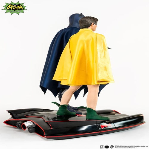 DC Comics statuette 1/4 Diorama Batman & Robin 1966 52 cm