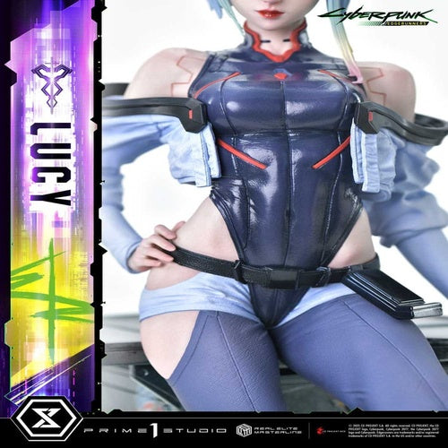 Cyberpunk: Edgerunners Real Elite Masterline Series Statue 1/4 Lucy Deluxe Bonus Version 50 cm