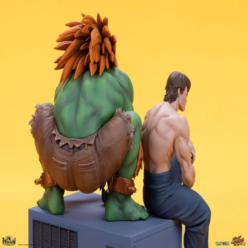 Street Fighter PVC Statuen 1/10 Blanka & Fei Long 21 cm