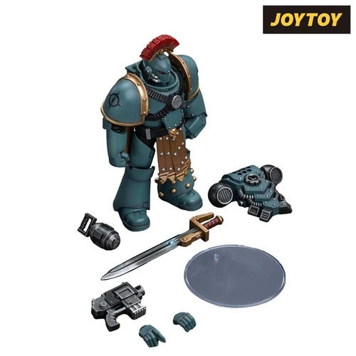 Warhammer The Horus Heresy figurine 1/18 Sons of Horus MKIV Tactical Squad Sergeant with Power Fist 12 cm