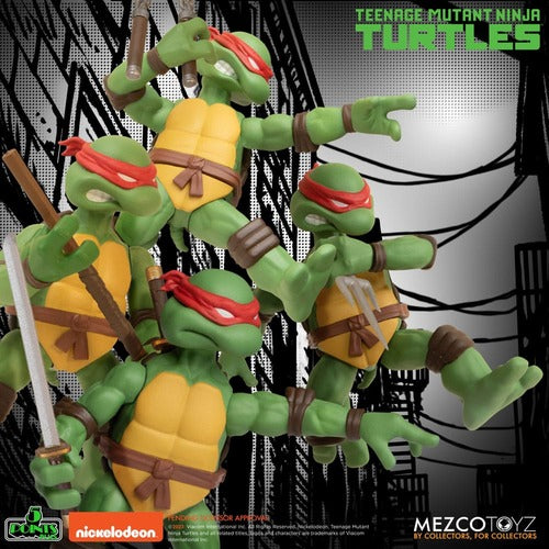Teenage Mutant Ninja Turtles figurines Teenage Mutant Ninja Turtles Deluxe Set 8 cm