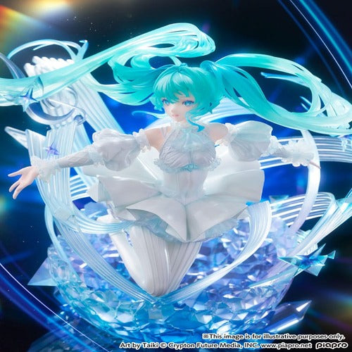 Hatsune Miku statuette PVC 1/7 Hatsune Miku - Crystal Dress Ver. 22 cm