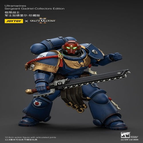 Warhammer 40,000: Space Marine 2 figurine Ultramarines Sergeant Gadriel Collectors Edition 13 cm