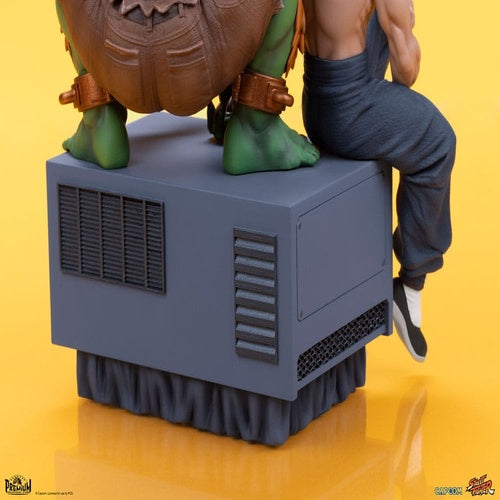 Street Fighter PVC Statuen 1/10 Blanka & Fei Long 21 cm