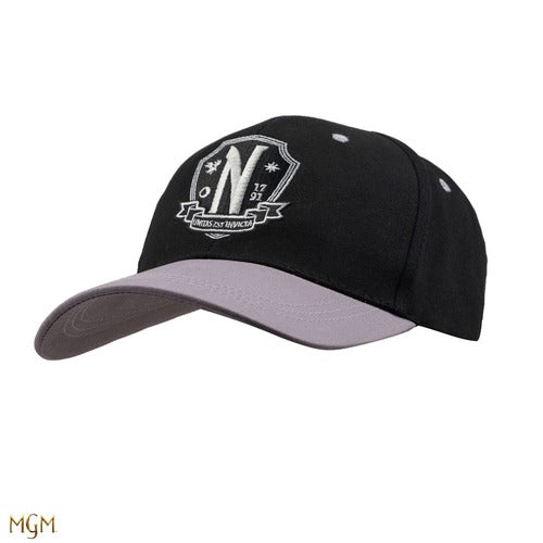 Wednesday casquette Baseball Nevermore Academy Black