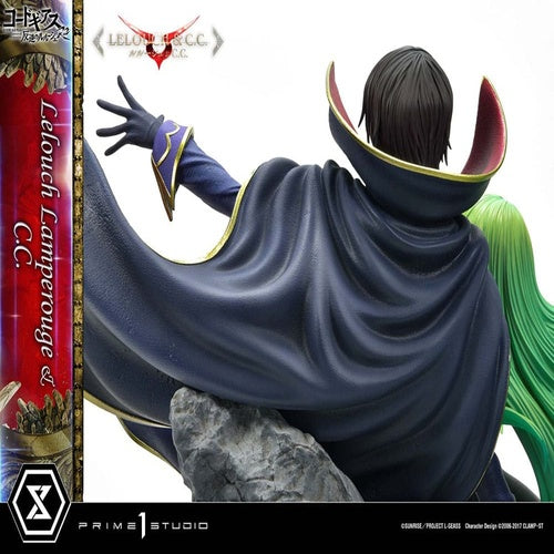 Code Geass: Lelouch of the Rebellion Concept Masterline Series Statue 1/6 Lelouch Lamperouge & C.C. 44 cm