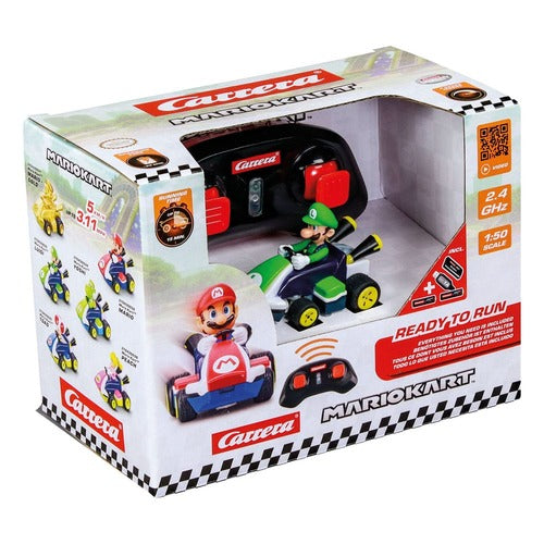 Super Mario Kart voiture télécommandée RC 1/50 2,4GHz Mini Luigi