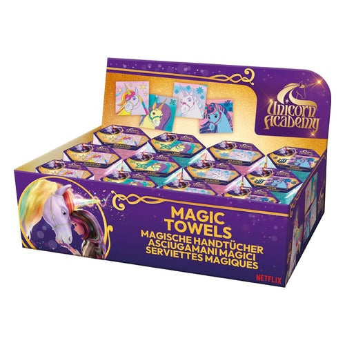 Unicorn Academy présentoir servietten de toilette magiques 30 x 30 cm (36)