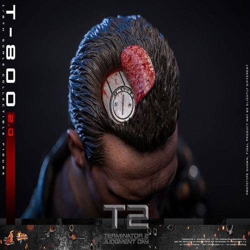 Terminator 2 figurine 1/6 Movie Masterpiece T-800 2.0 32 cm