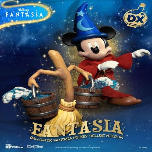 Disney Classic figurine Dynamic Action Heroes 1/9 Mickey Fantasia Deluxe Version 21 cm