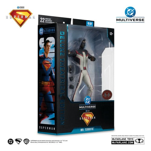Superman (2025) DC Multiverse figurine Deluxe Theatrical Edition Mr. Terrific (Red Platinum Edition) 18 cm