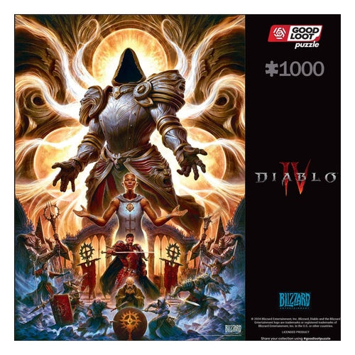 Diablo IV Gaming Puzzle Inarius The Father (1000 Teile)