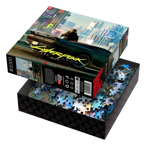 Cyberpunk 2077 puzzle Gaming Mercenary on the Rise (1000 pièces)