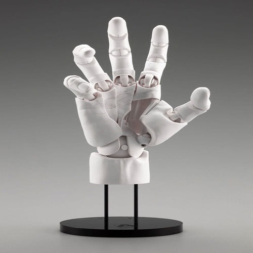 Takahiro Kagami Artist Support Item Hand PVC 1/1 Model Men /R White 22 cm