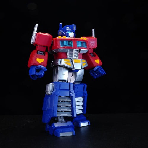 Transformers figurine Plastic Model Kit Blokees Action Edition 01 G1 Optimus Prime