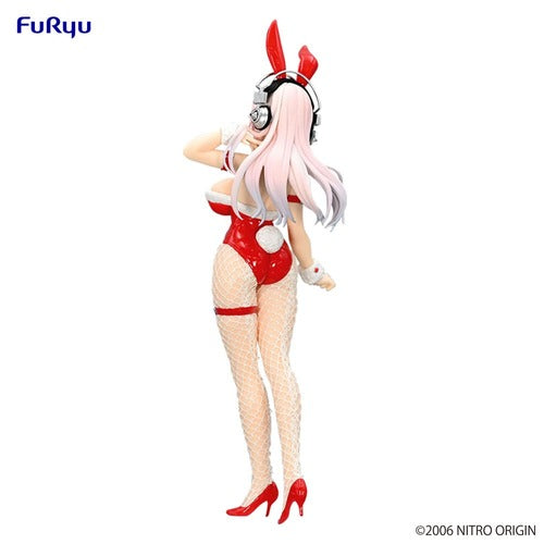 Super Sonico statuette PVC BiCute Bunnies Red Color Ver. 30 cm