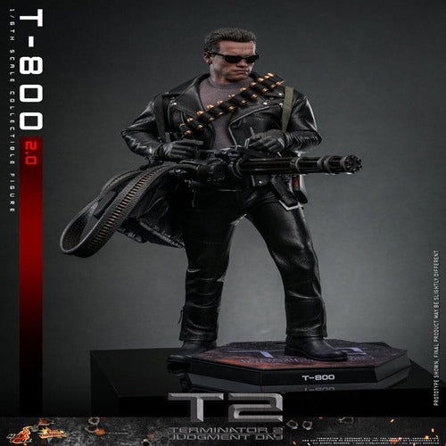 Terminator 2 figurine 1/6 Movie Masterpiece T-800 2.0 32 cm