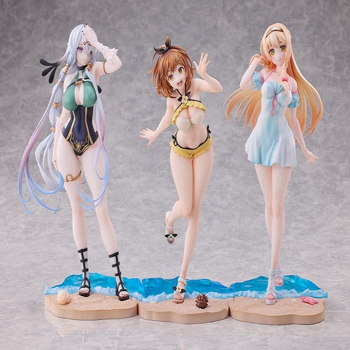 Atelier Ryza: Ever Darkness & the Secret Hideout pack 3 statuetten PVC 1/7 Ryza, Klaudia, Lila: Swimsuit Ver.