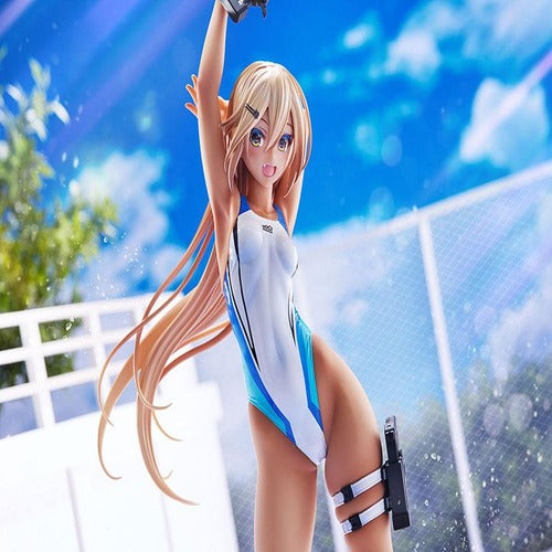 Arms Note statuette PVC 1/7 Kouhai-chan of the Swim Club Blue Line Swimsuit Ver. 29 cm