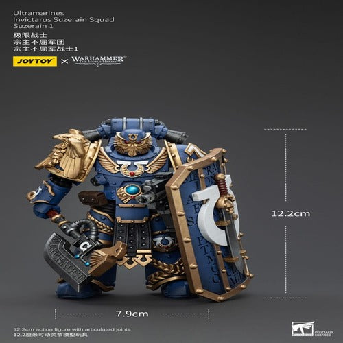 Warhammer The Horus Heresy figurine 1/18 Ultramarines Invictarus Suzerain Squad Suzerain 1 12 cm