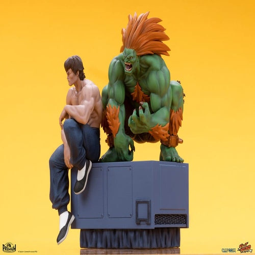 Street Fighter PVC Statuen 1/10 Blanka & Fei Long 21 cm