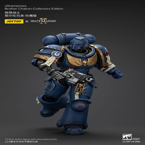 Warhammer 40,000: Space Marine 2 figurine Ultramarines Brother Chairon Collectors Edition 13 cm