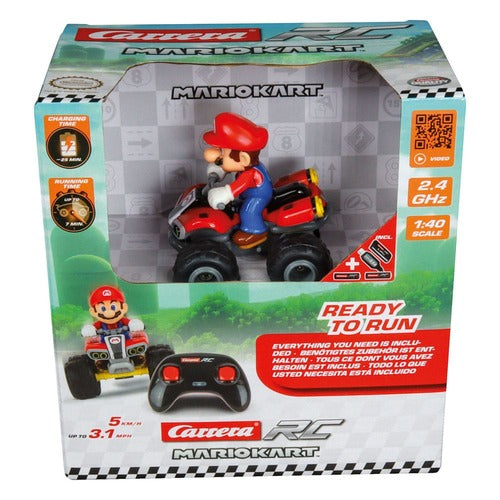 Super Mario Kart Quad télécommandée RC 1/40 2,4GHz Mario