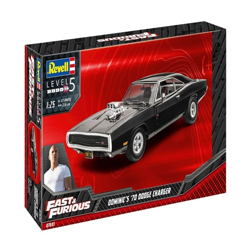 The Fast & Furious maquette Dominics 1970 Dodge Charger