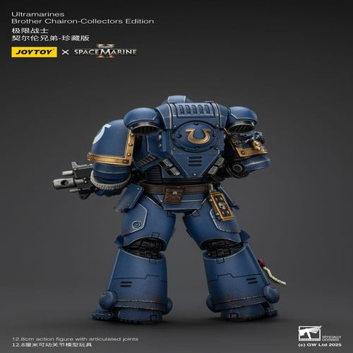 Warhammer 40,000: Space Marine 2 figurine Ultramarines Brother Chairon Collectors Edition 13 cm