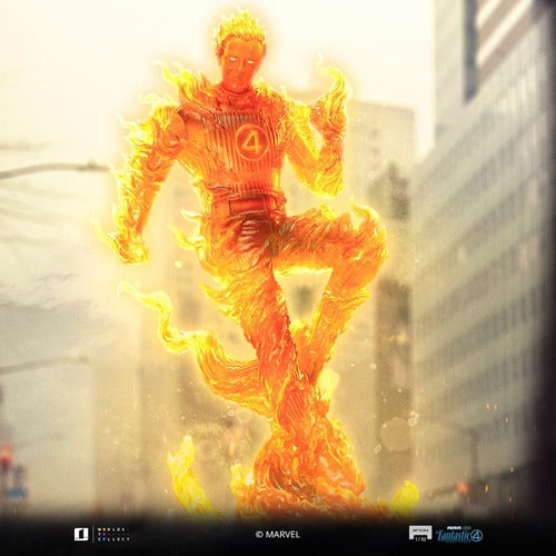 Fantastic Four statuette 1/10 Art Scale Human Torch 30 cm
