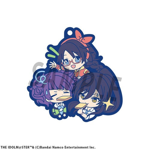 The Idolmaster Shiny Colors Gummi-Anhänger Vol. 2 6 cm Sortiment Buddy Collection (6)