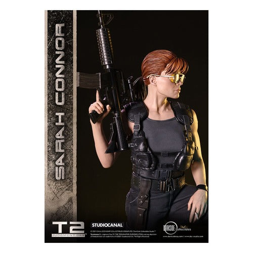 Terminator 2: Judgement Day 30th Anniversary statuette Sarah Connor 1/3 Exclusive 71 cm