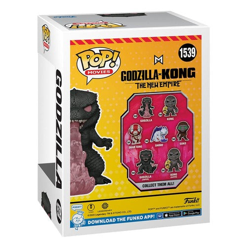 Godzilla vs. Kong 2 POP! Movies Vinyl figurine Godzilla w/Heat-Ray 9 cm