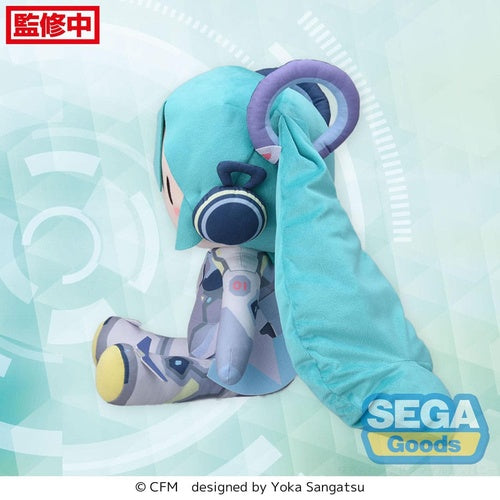 Character Vocal Series 01: Hatsune Miku peluche Fuwa Petit Hatsune Miku Miku with You 2024 Ver. LL 40 cm