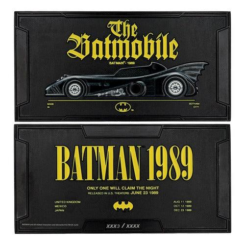 DC Comics Metallbarren Batman Batmobile XL Limited Edition
