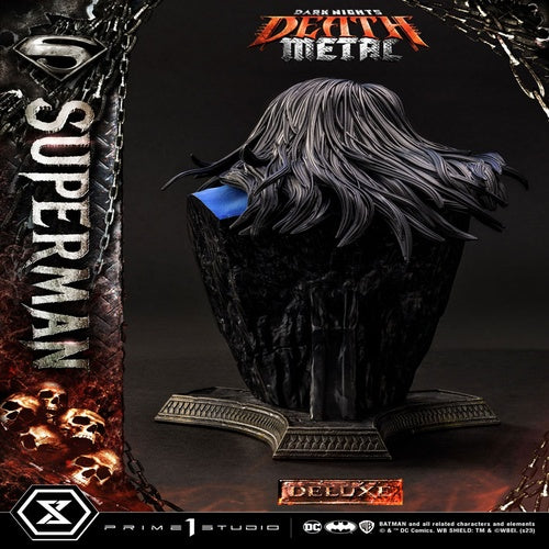 Dark Nights: Death Metal statuette 1/3 Death Metal Superman Deluxe Ver. 94 cm
