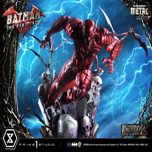 Dark Nights: Metal Statuen 1/3 The Red Death & The Red Death Exclusive 75 cm Sortiment (3)