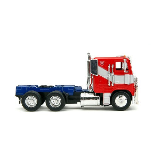 Transformers 1/32 T7 Optimus Prime Truck métal