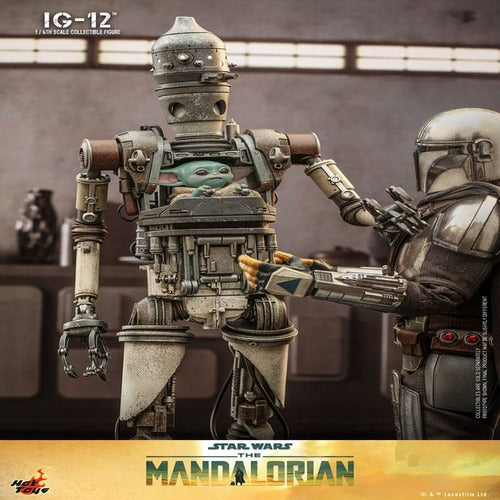 Star Wars: The Mandalorian figurine 1/6 IG-12 36 cm
