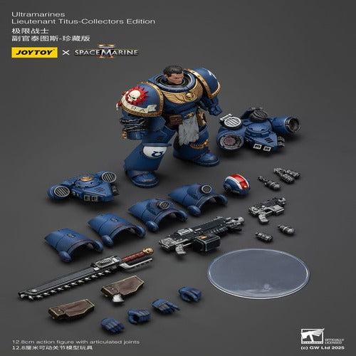 Warhammer 40,000: Space Marine 2 figurine Ultramarines Lieutenant Titus Collectors Edition 13 cm