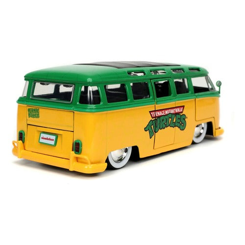 Tortues Ninja Véhicule 1/24 1962 VW Bus Leonardo