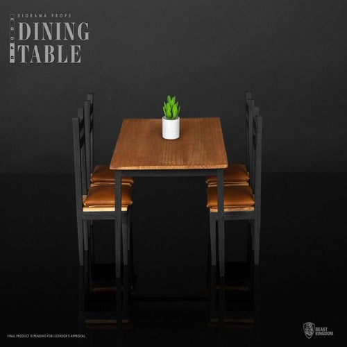 Diorama Props Series accessoires pour figurines Dining Table Set