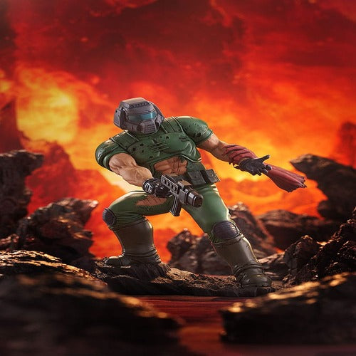 Doom statuette PVC Pop Up Parade Doom Marine 17 cm