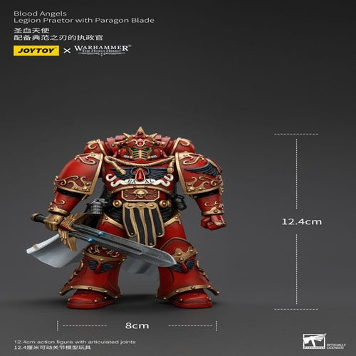 Warhammer The Horus Heresy figurine 1/18 Blood Angels Legion Praetor with Paragon Blade 13 cm