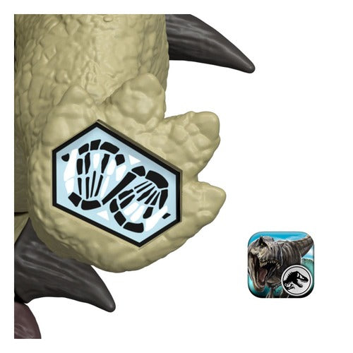 Jurassic World : Renaissance figurine sonore Wild Roar Ankylosaurus 7 cm