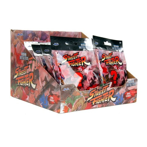 Street Fighter présentoir figurines Diecast Nano Metalfigs 6 cm (24)