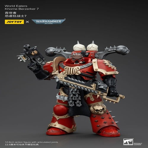 Warhammer 40k figurine 1/18 World Eaters Khorne Berzerker 7 13 cm